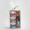 Gift Basket Covered & Milk Chocolate Santa Claus