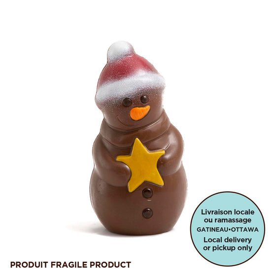 Milk chocolate snowman 150g