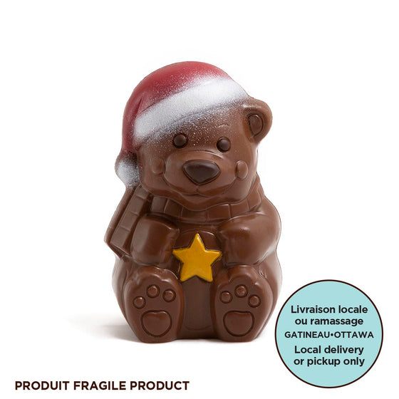 Milk chocolate christmas bear 150g