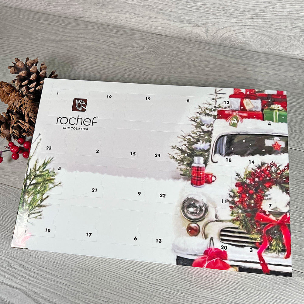 Advent Calendar Dark Chocolate Rochef Chocolatier