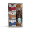 Gift Basket Covered & Milk Chocolate Santa Claus 