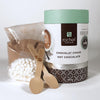 Hot chocolate powder and marshmallow kit 280g